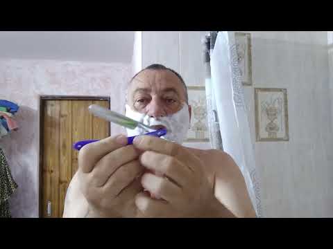 Видео: Бритьё опасной бритвой Экстра 58г