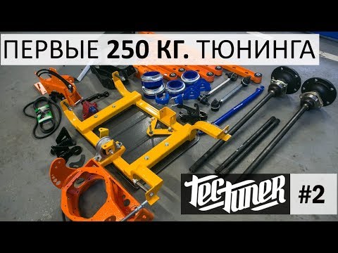 Видео: Первые 250 КГ. запчастей для НИВЫ и 31-я Резина (Maxxis Mudzilla)