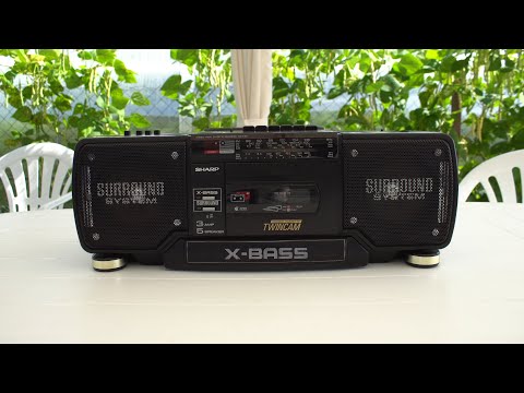 Видео: Обзор -  Магнитола с сабвуфером Sharp WQ T351