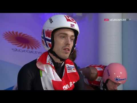 Видео: Прыжки на лыжах  с трамплина  Чемпионат мира 2017  Лахти  Мужчины  HS 130 Личный зачёт