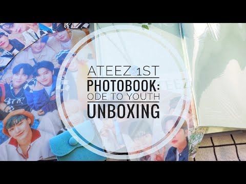 Видео: ATEEZ 1st PHOTOBOOK: Ode to Youth UNBOXING | Распаковка фотобука ATEEZ Ode to Youth