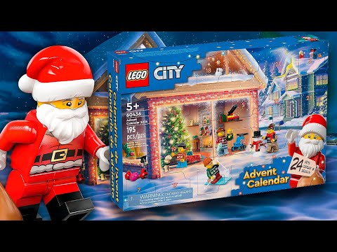 Видео: LEGO CITY ADVENT CALENDAR 2024 - ОБЗОР КАЛЕНДАРЯ ЛЕГО СИТИ 2024 (60436)