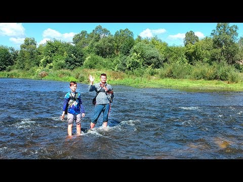 Видео: Первый голавль сына! Рыбалка с ночевкой - большое рыболовное путешествие! Рыбалка с сыном