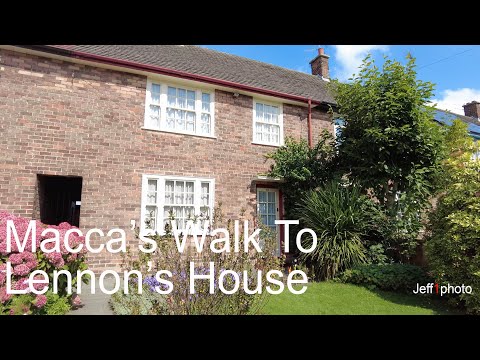 Видео: Прогулка Макки к дому Леннона