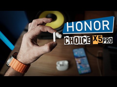 Видео: Когда хочется много баса и LDAC - Обзор Bluetooth-наушников HONOR Choice Earbuds X5 Pro