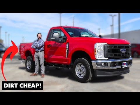Видео: ДЕШЕВЛЕ, ЧЕМ ГРЯЗЬ! // Ford Super Duty Single Cab 2026 года выпуска//