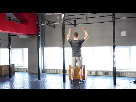 Видео: Вытяжение позвоночника на турнике/кольцах «Отвес» в домашних условиях, короткая версия видео