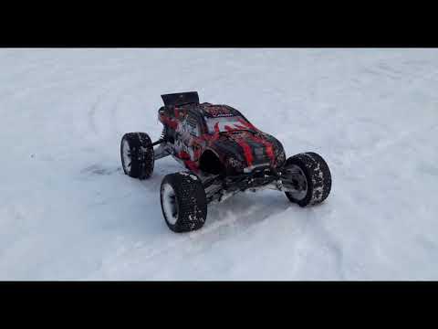 Видео: Стальные задние кулаки на himoto katana,rc машине. Ремонт подвески на р/у машине.