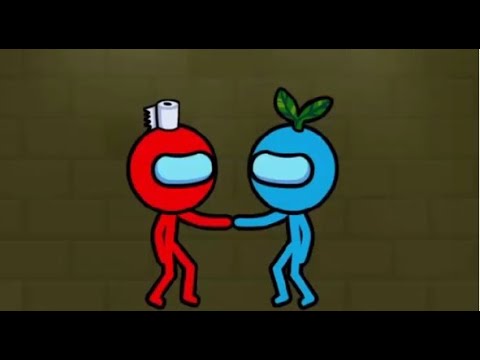 Видео: Огонь и Вода Новые скины Амонг Ас