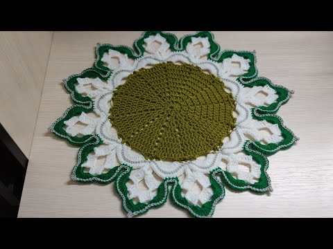 Видео: Салфетка "Марсела"/крючком/