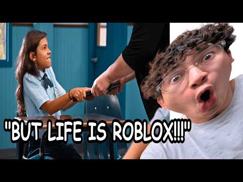 Видео: Учитель ЗАПРЕЩАЕТ Roblox в школе 🤬😭🙏 (Дхар Манн Криндж)