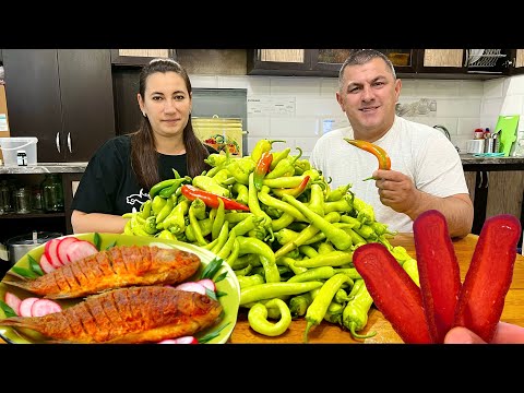 Видео: Как приготовить идеальный маринованный перец ЦИЦАК? Бастурма / Рыба жареная / Рецепты.