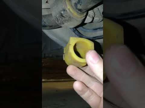 Видео: Проблема втулок стабилизатора ларгуса