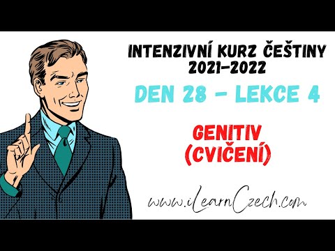Видео: Курс чешского 28.4: Родительный падеж (практика)