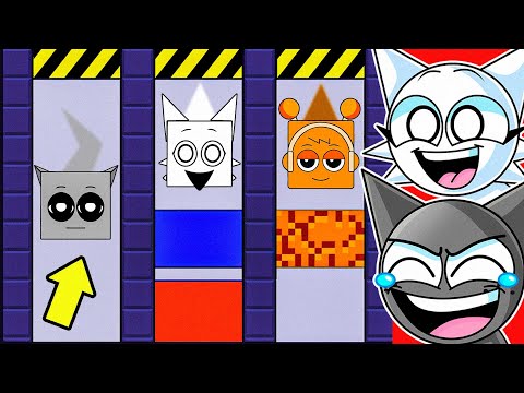 Видео: Sprunki Battle: Разрушай блоки, выживай в хаосе!