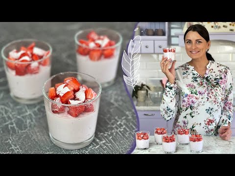 Видео: Вкусно и просто! ТВОРОЖНЫЙ ДЕСЕРТ с ягодами🍓 Рецепт десерта В СТАКАНЧИКАХ🍨 от Лизы Глинской👌