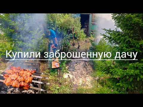 Видео: КУПИЛИ ЗАБРОШЕННУЮ ДАЧУ, ЗАЧЕМ МЫ ЭТО СДЕЛАЛИ, ВЫЧИЩАЕМ УЧАСТОК