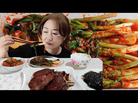 Видео: ГОТОВЛЮ  КИМЧИ ИЗ ЗЕЛЕНОГО ЛУКА (ПХАКИМЧИ) И КИМЧИ ИЗ ОГУРЦОВ ✔  MUKBANG
