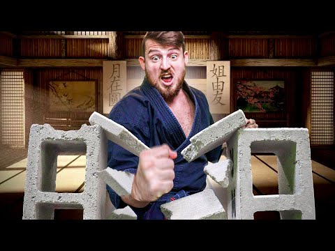 Видео: Я пытался разбить бетонные кирпичи