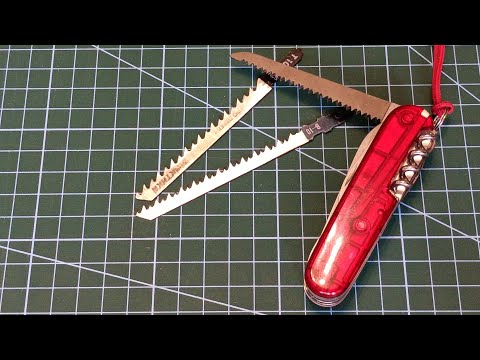 Видео: Пилочка по дереву мультитулов (эл.лобзиков). Вариант правки (заточки).