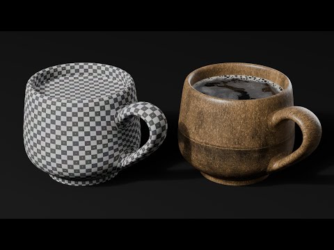Видео: Базовый урок по UV-развертке в Blender (Donut, часть 6)