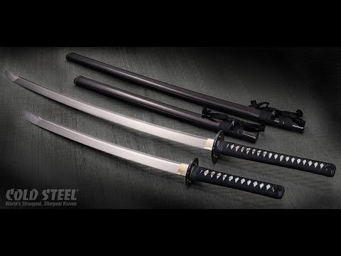 Видео: Обзор катаны Cold Steel Warrior