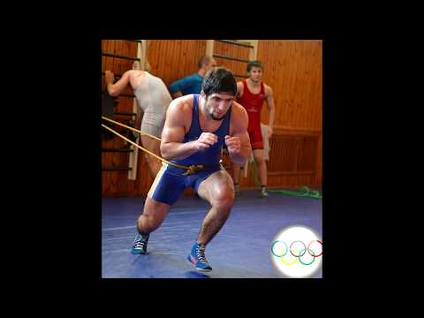 Видео: Тренировка с борцовской резиной (вольная борьба) wrestling
