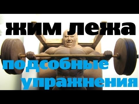 Видео: Жим лежа (подсобные упражнения)