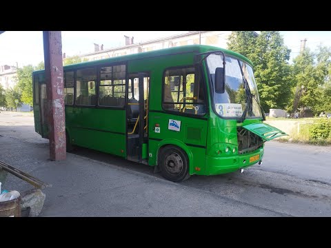 Видео: Автобус №8 (Берёзовский). БЗСК - Автостанция