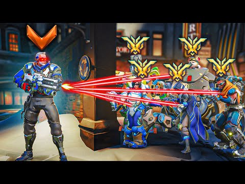 Видео: 1 бронза с AIMBOT против 5 игроков из Top 500 — Кто победит?! (Overwatch 2)
