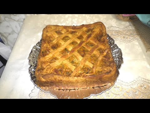 Видео: Закусочный пирог мангольдом – вкусный и оригинальный /Snack pie with chard - delicious and original/