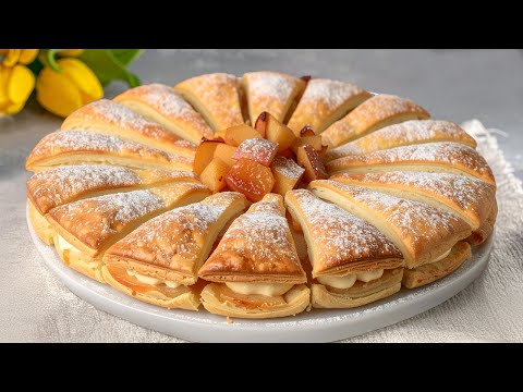 Видео: Яблочный пирог, который тает во рту! Все ищут этот рецепт! Просто и вкусно.