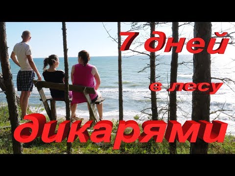 Видео: 7 дней в лесу дикарями. 1 серия.