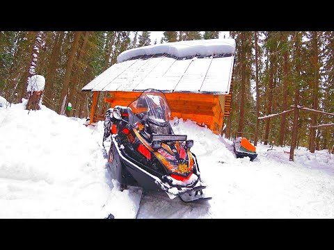 Видео: 280 км И Я НА МЕСТЕ / НА ИЗБЕ ЗИМОЙ // ПАТРУЛЬ К6А В ДЕЛЕ // НАВОДИМ БЫТ / Пробиваемся на озёра