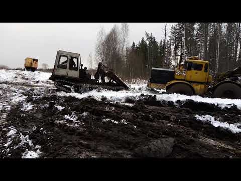 Видео: утопил Кировец