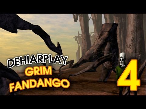 Видео: Живём за гранью смерти в Grim Fandango - 4 серия
