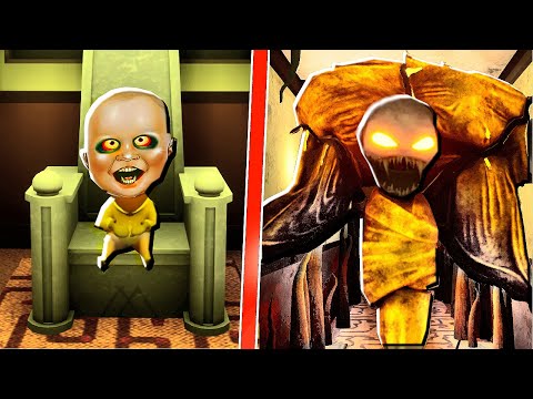 Видео: ВОТ ЧТО СТАЛО с ПРОКЛЯТЫМ РЕБЕНКОМ в ЖЕЛТОМ концовка The Baby In Yellow