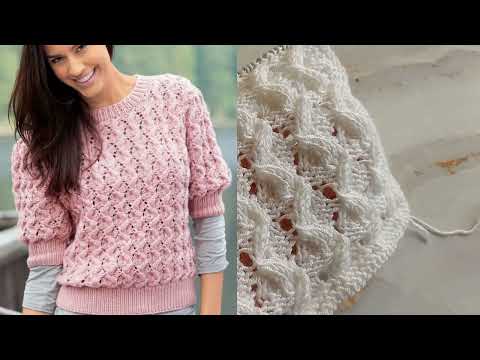 Видео: ✔ ОБЯЗАТЕЛЬНО ПОПРОБУЙТЕ СВЯЗАТЬ ЧУДЕСНЫЙ УЗОР!!! ШИКАРНЫЙ ФАНТАЗИЙНЫЙ УЗОР СПИЦАМИ