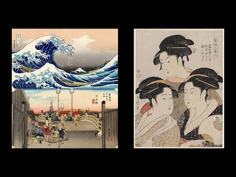 Видео: Укиё-э. Японская живопись. Ксилография. Японское ремесло