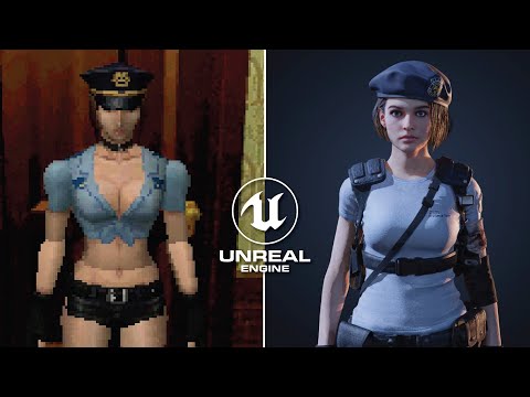 Видео: Resident Evil на Unreal Engine 5 и Unity