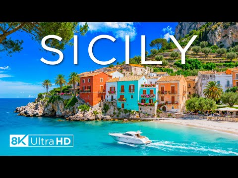 Видео: Сицилия, Италия 8K — исследуем самые красивые виды с воздуха на крупнейший остров Средиземноморья