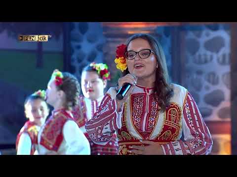 Видео: Дует Българки – По друм одам / Детски Пирин Фолк 2021