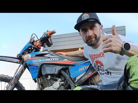 Видео: Обкатка мотика | RM Norden | vlog 2 | #regulmoto