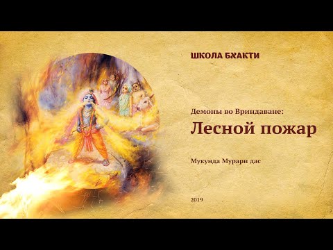 Видео: Лесной пожар (Вриндаван, 28.10.2020). Мукунда Мурари дас