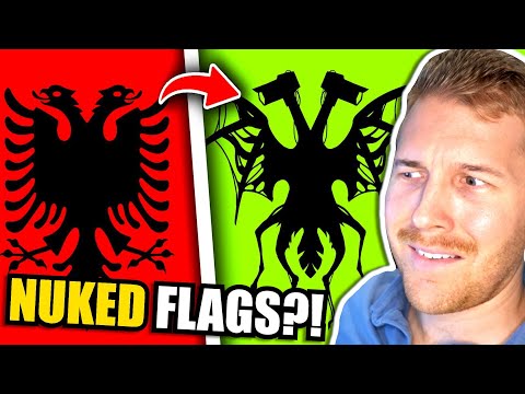 Видео: Что, если бы флаг каждой страны стал УЖАСАЮЩИМ 😨