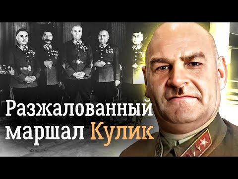 Видео: Худший маршал СССР | Настоящая причина расстрела Григория Кулика