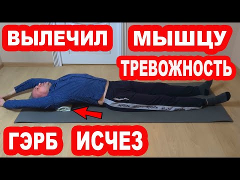 Видео: Вылечи эту мышцу и ГЭРБ не будет НИКОГДА! ТРЕВОЖНОСТЬ, Рефлюкс, Эзофагит, Изжога, ГАСТРИТ исчезнут!
