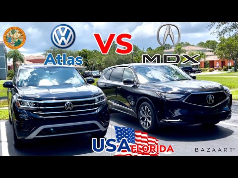 Видео: США Цены  VW Atlas vs Acura MDX