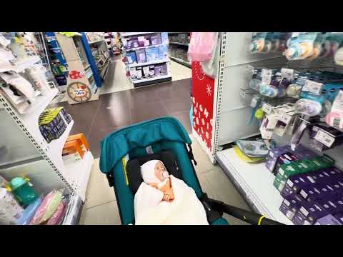 Видео: Первая прогулка с реборном и новой коляской