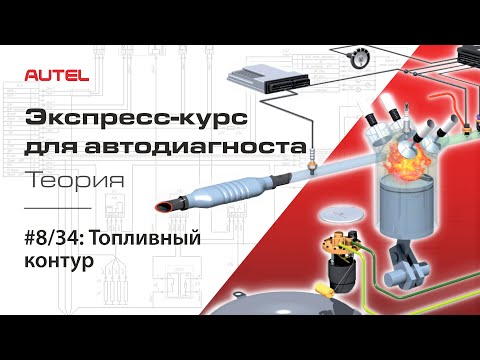 Видео: 8/34: Топливный контур. Экспресс-курс для автодиагноста AUTEL / Теория – ч.3.